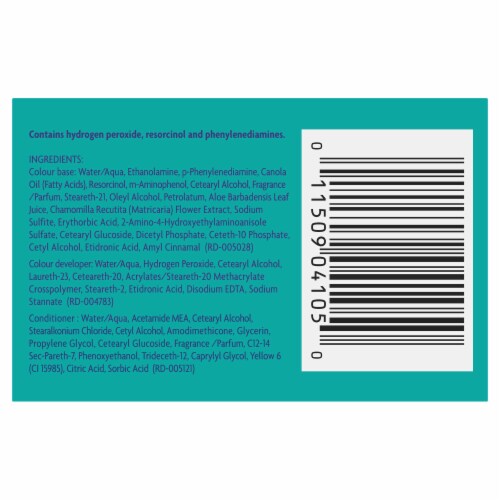 Just5® J-30 Black Ammonia-Free Permanent Haircolor Perspective: bottom