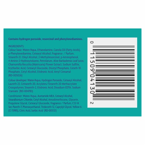 Just5® J-10 Rich Auburn Ammonia-Free Permanent Haircolor Perspective: bottom