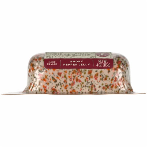 Vermont Creamery® Smoky Pepper Jelly Goat Cheese Log Perspective: bottom