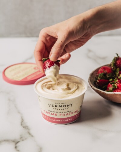 Vermont Creamery Vanilla Crème Fraîche Perspective: bottom