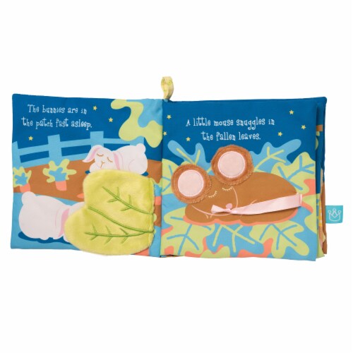 Manhattan Toy Snuggle Pods Goodnight My Sweet Pea Soft Baby Activity Book Perspective: bottom