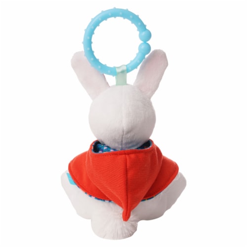 Manhattan Toy Fairytale Rabbit Plush Baby Travel Toy Perspective: bottom
