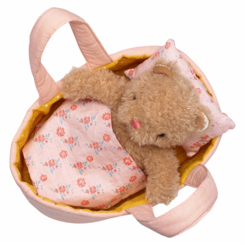 Manhattan Toy Moppettes Bea Bear Stuffed Animal Nurturing Playset Perspective: bottom