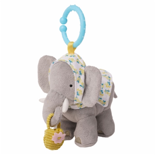 Manhattan Toy Fairytale Elephant Plush Baby Travel Toy Perspective: bottom
