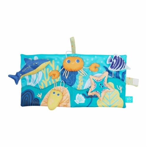 Manhattan Toy Deep Sea Dive Machine Washable Bath Time Activity Book Perspective: bottom