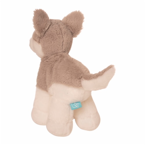 Manhattan Toy Woolies Husky 8  Stuffed Animal Perspective: bottom
