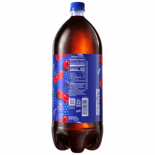 Pepsi Cola® Wild Cherry Soda Bottle Perspective: bottom