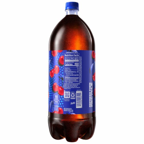 Pepsi Cola® Wild Cherry Soda Bottle Perspective: bottom
