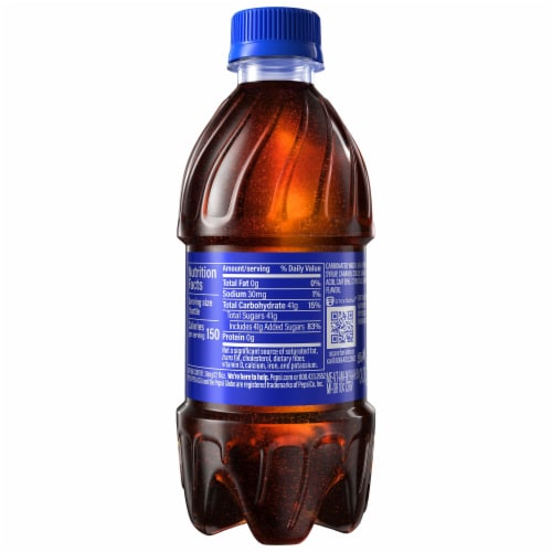 Pepsi Cola® Soda Bottles Perspective: bottom