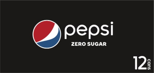 Pepsi Cola Zero Sugar Soda Perspective: bottom