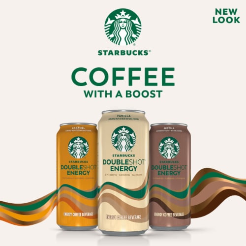 Starbucks® Doubleshot® Energy Vanilla Iced Coffee Can Perspective: bottom