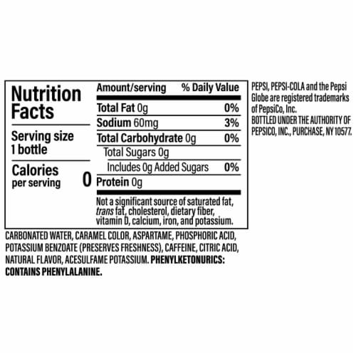 Diet Pepsi Cola® Soda Bottle Perspective: bottom