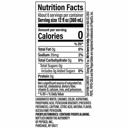 Diet Pepsi Cola® Soda Bottle Perspective: bottom