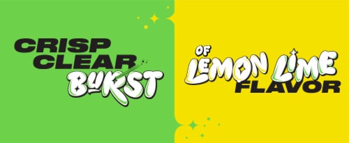 Starry™ Lemon Lime Caffeine Free Soda Bottle Perspective: bottom