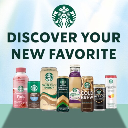 Starbucks® Doubleshot® Energy Caramel Iced Coffee Can Perspective: bottom