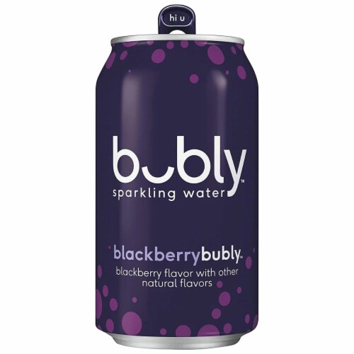 Bubly Berry Sparkling Water Variety Pack, 12 Fluid Ounce (24 Count) Perspective: bottom