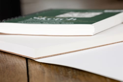 Strathmore® 400 Series Recycled Sketchbook Perspective: bottom