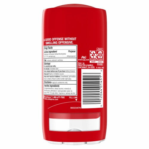 Old Spice High Endurance for Men Antiperspirant Deodorant Invisible Solid Fresh Scent 2-Pack Perspective: bottom