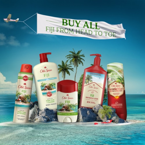 Old Spice® Fresher Fiji Twin Pack Deodorant Perspective: bottom