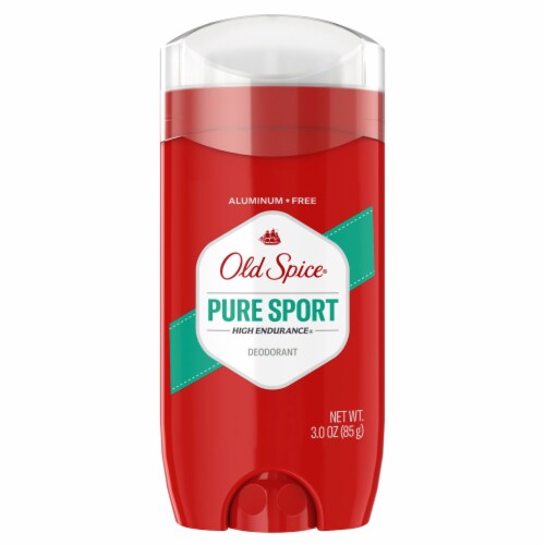 Old Spice High Endurance for Men Deodorant Invisible Solid Pure Sport Scent 1-Pack Perspective: bottom