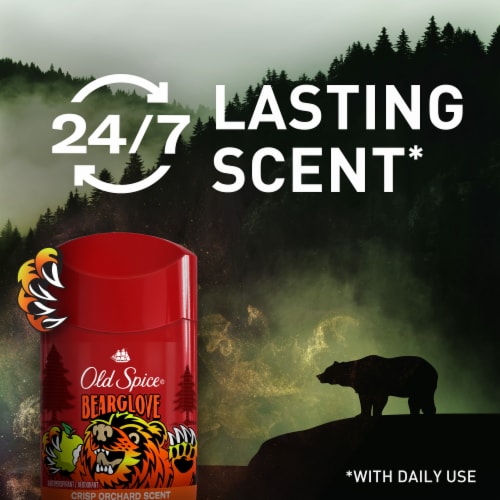 Old Spice Wild Collection Bearglove Invisible Solid Anti-Perspirant Deodorant Perspective: bottom