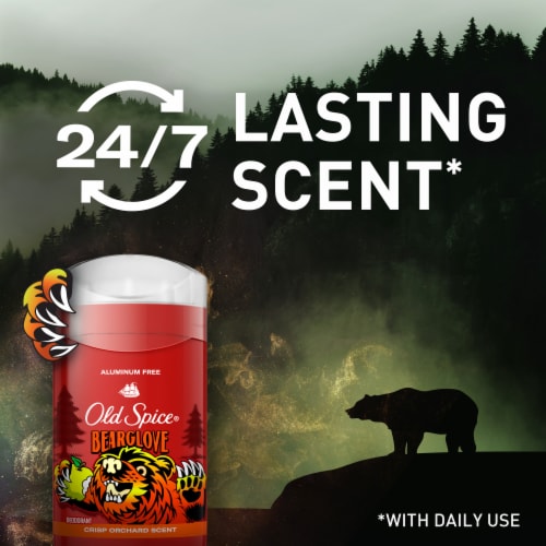 Old Spice Wild Collection for Men Aluminum-Free Deodorant Bearglove Scent 1-Pack Perspective: bottom