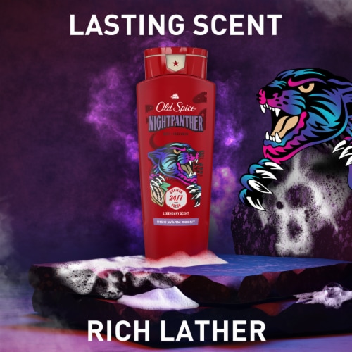 Old Spice Aluminum Free Wild Collection NightPanther 48 Hour Protection Deodorant Perspective: bottom