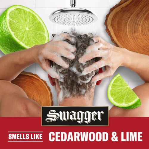 Old Spice Men's 2 in 1 Shampoo and Conditioner, Swagger Perspective: bottom