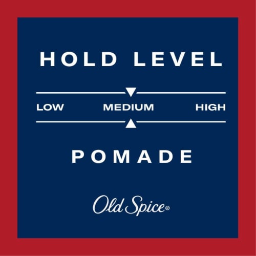 Old Spice Men's Classic Pomade, Medium Hold with Low Shine Perspective: bottom