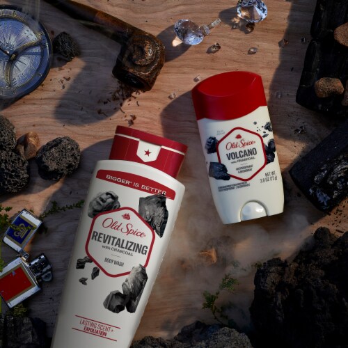 Old Spice Deep Revitalizing with Charcoal Men's Body Wash Perspective: bottom