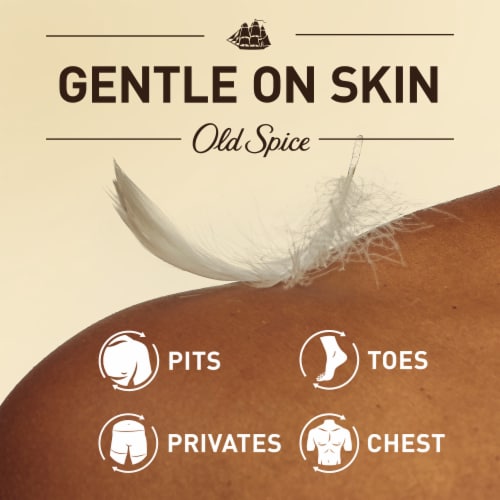 Old Spice Total Body Fiji Deodorant Spray, Aluminum Free Fiji, Dermatologist Tested Perspective: bottom