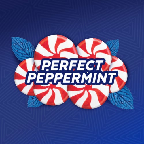 Trident Perfect Peppermint Sugar Free Gum Perspective: bottom
