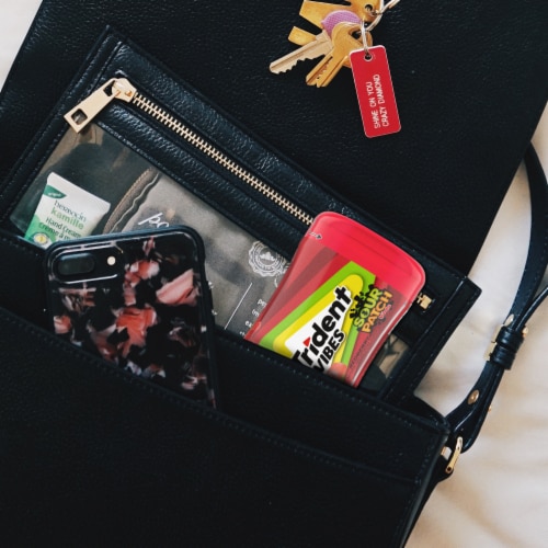 Trident Vibes Sour Patch Kids Redberry Sugar Free Gum Perspective: bottom