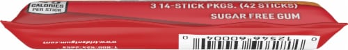 Trident Layers Wild Strawberry & Tangy Citrus Gum 42 Count Perspective: bottom