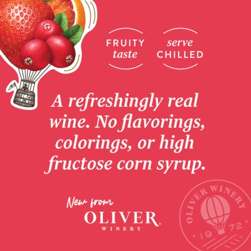 Oliver Winery Cosmoberry Wine Perspective: bottom