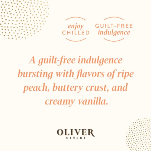 Oliver Winery Peach Pie Wine Perspective: bottom