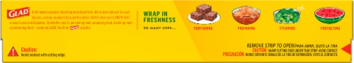 Glad Cling N Seal Plastic Food Wrap Perspective: bottom