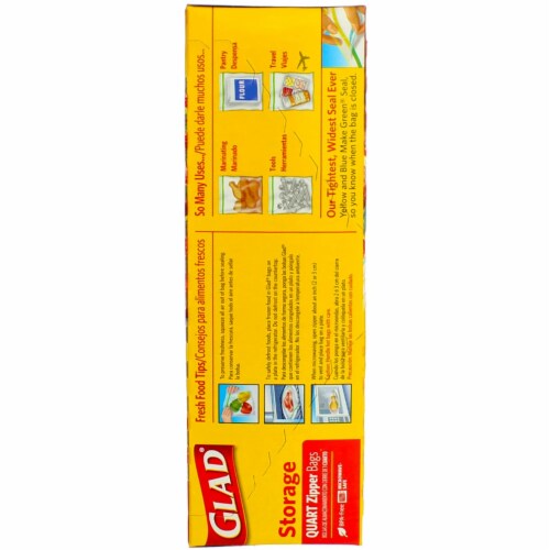 Glad large zipper bags online