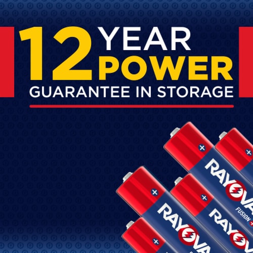 Rayovac Fusion Alkaline AAA Batteries - 6 Pack Perspective: bottom