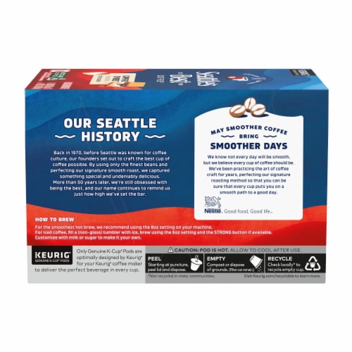 Seattle’s Best Coffee Campfire S'mores Flavored K-Cup Coffee Pods Perspective: bottom