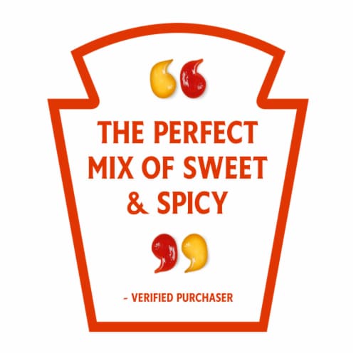 Heinz Honeyracha Honey & Sriracha Sauce, Bottle Perspective: bottom
