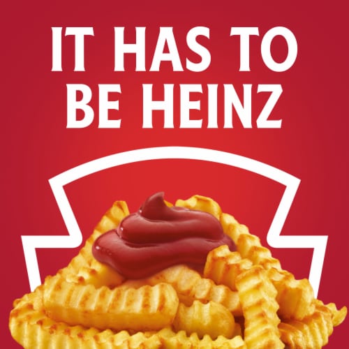 Heinz Tomato Ketchup Value Size, Bottle Perspective: bottom