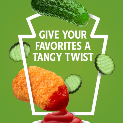 Heinz Pickle Flavored Ketchup Perspective: bottom
