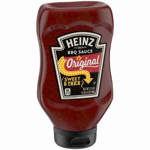 Heinz Original Sweet & Thick BBQ Sauce Perspective: bottom