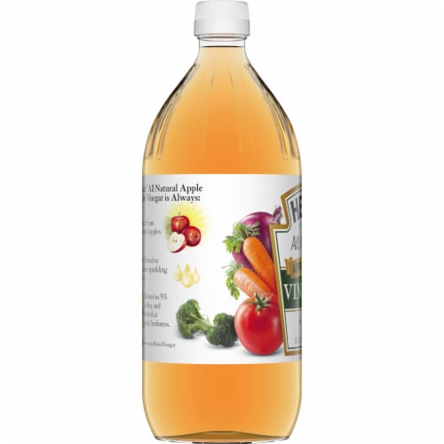Heinz All Natural Apple Cider Vinegar with 5% Acidity Perspective: bottom