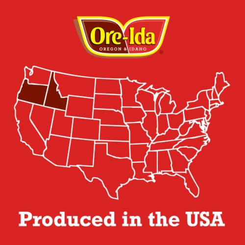 Ore-Ida Crispy Air Fryer Chips Fried Sliced Potatoes, Bag Perspective: bottom