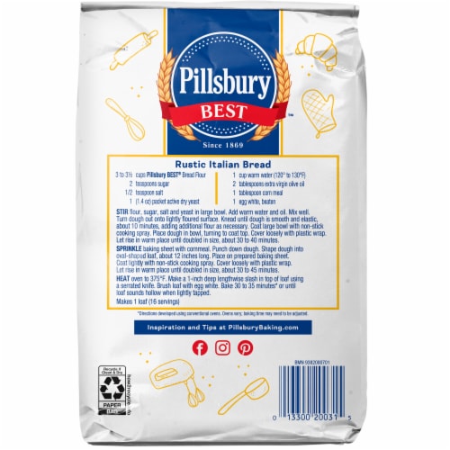 Pillsbury Best Bread Flour Perspective: bottom