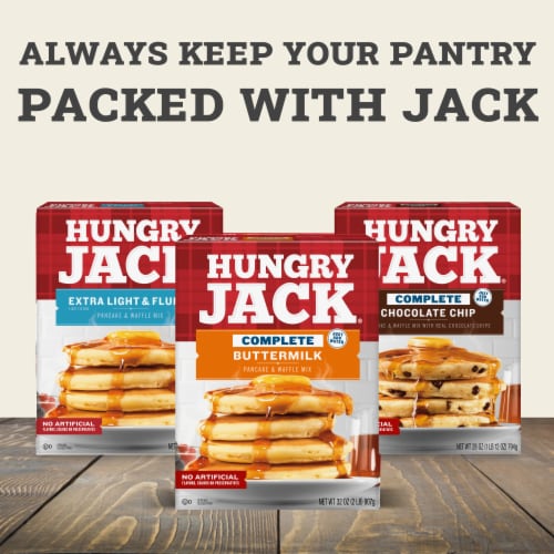Hungry Jack Complete Buttermilk Pancake Mix and Waffle Mix Perspective: bottom