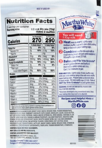 Martha White® Banana Chocolate Chip Muffin Mix Perspective: bottom