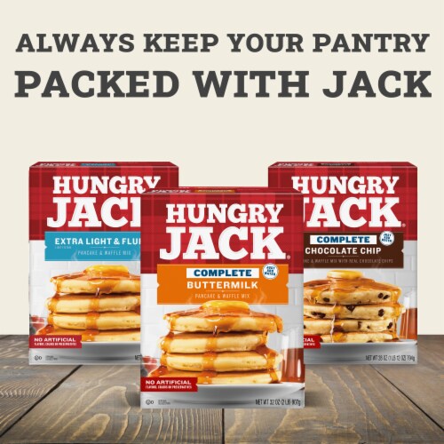 Hungry Jack Complete Buttermilk Pancake Mix and Waffle Mix Perspective: bottom